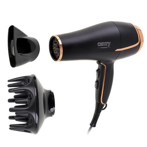 Camry | Hair Dryer | CR 2255 | 2200 W | Number of temperature settings 3 | Diffuser nozzle | Black - 2